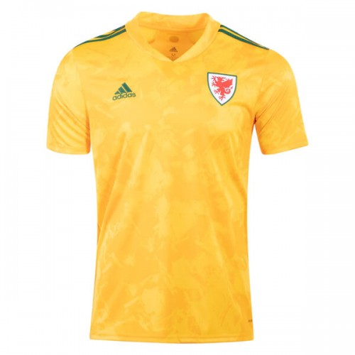 Wales Fodboldtrøjer Udebanesæt EURO 2020 Kort ærmer Wales Fodboldtrøjer Udebanesæt EURO 2020 Kort ærmer